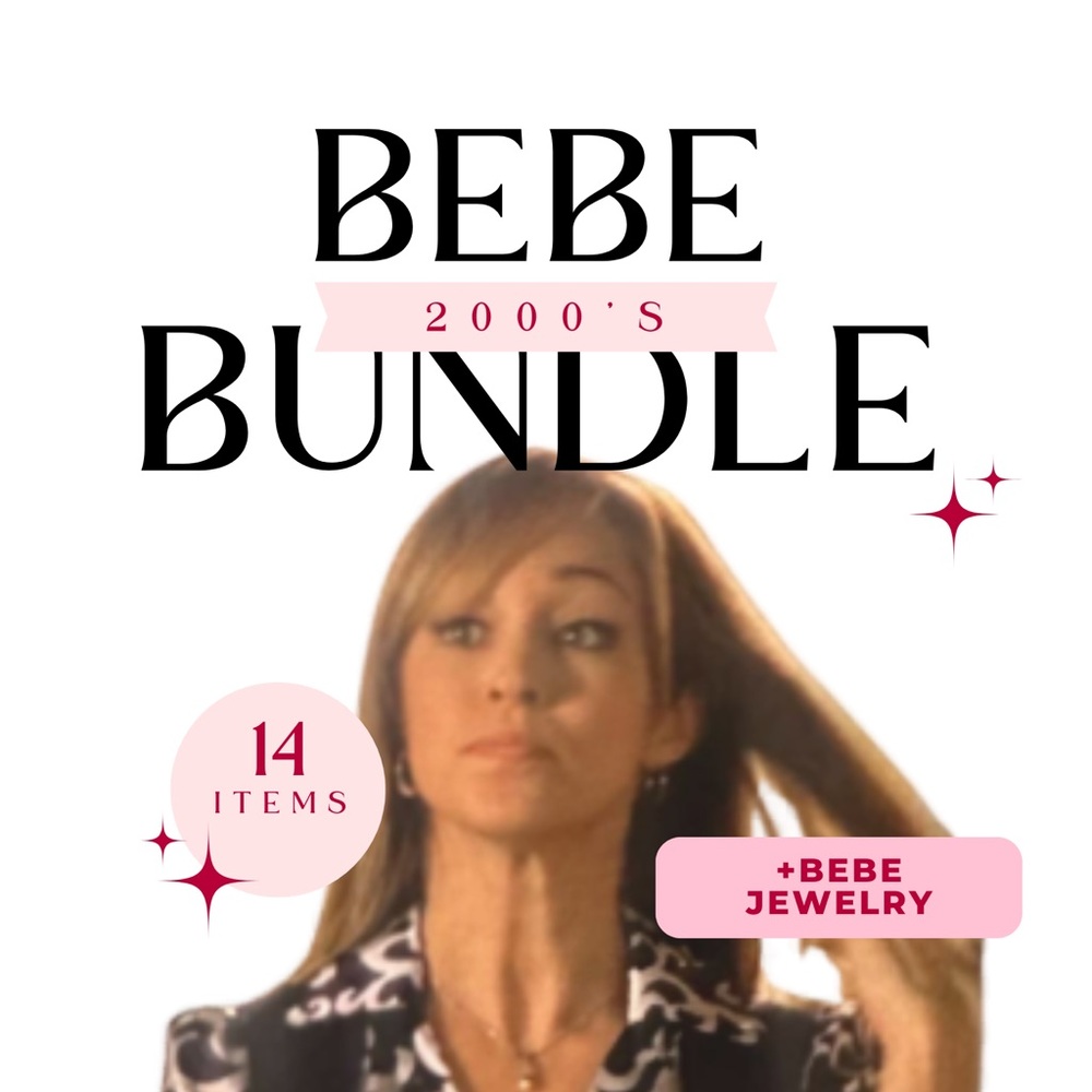 ✨Sold✨Huge Bebe 2000’s bundle